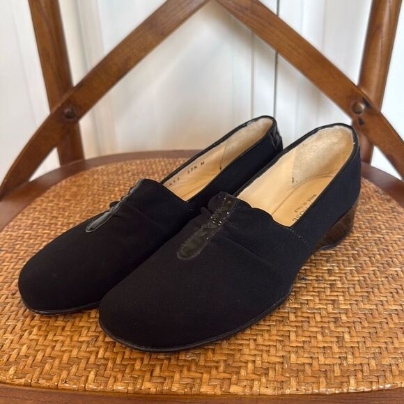 Taryn Rose slip on wedge flats cap toe size 37.5 - Picture 5 of 13